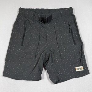 Howler‎ Bros Shorts Mens 30 Pedernales Geometric Print Hybrid Nylon Belted Beach